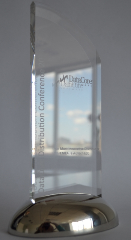 Группа компаний БАКОТЕК получила награду Most Innovative Distributor EMEA от DataCore